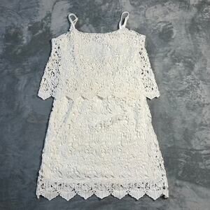 Romeo & Juliet Couture Sleeveless Lace Dress Size Small NEW Festival Bridal